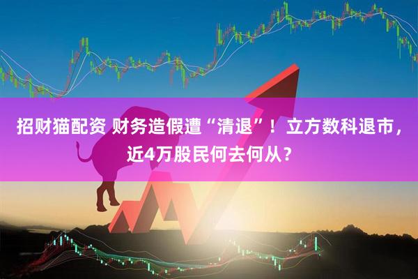 招财猫配资 财务造假遭“清退”！立方数科退市，近4万股民何去何从？